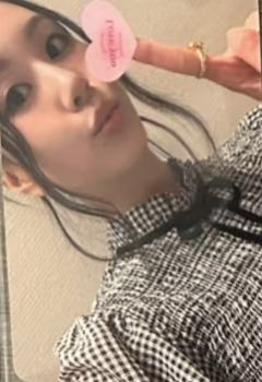 星河上海签售1.0中签卡彩 手心告白ver.