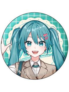 初音未来-超会议2025圆形徽章