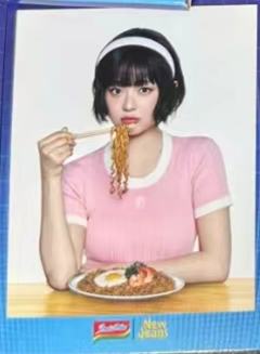 indomie泡面明信片 憨