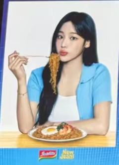indomie泡面明信片 敏