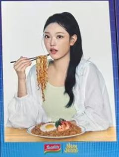 indomie泡面明信片 粼