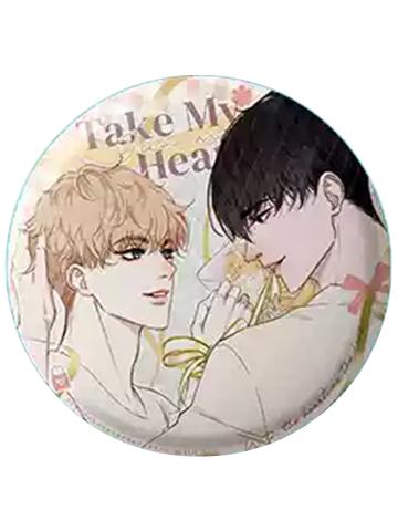 林默&泰英俊2-以心为锁系列圆形徽章