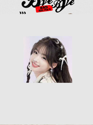 李嘉怡 Bye Bad Bye主题小卡