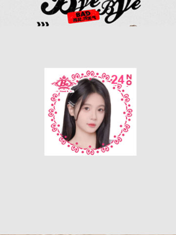 黄宣绮 Bye Bad Bye主题小卡ver.A