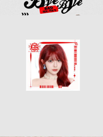 谭思慧 Bye Bad Bye主题小卡ver.C