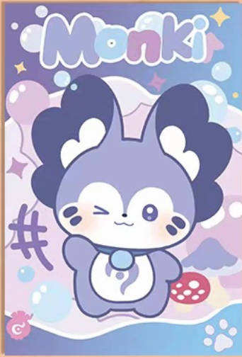 梦奇B明信片-遇意十二月令第四弹