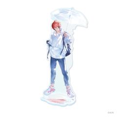 赤城文-水彩雨季立牌