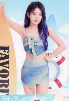 刘洁 Bye Bad Bye夏季特别生写 ver.B