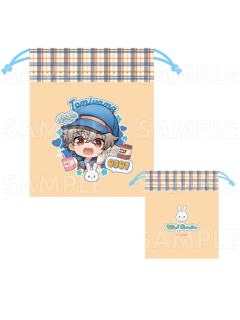 兔耳山丁子-水手服Q版收纳袋