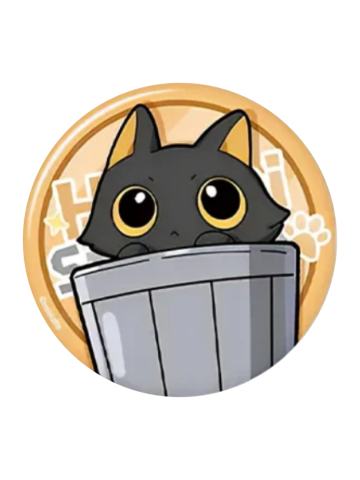 开拓者(男)-小不点猫猫系列mini徽章