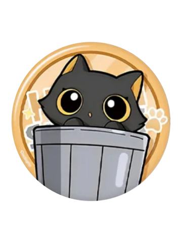 开拓者(女)-小不点猫猫系列mini徽章