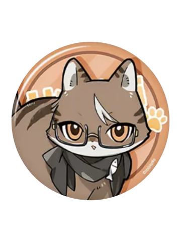 瓦尔特-小不点猫猫系列mini徽章