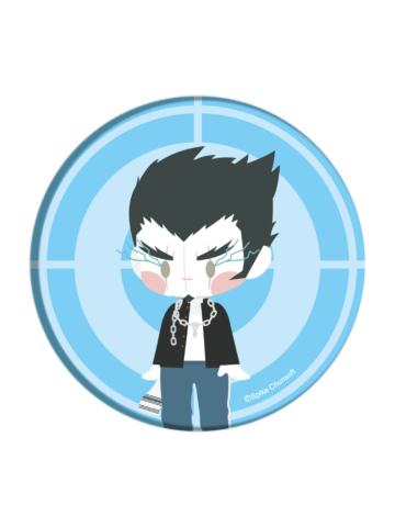 二大猫丸-1·2 Reload 豆豆眼Q版徽章