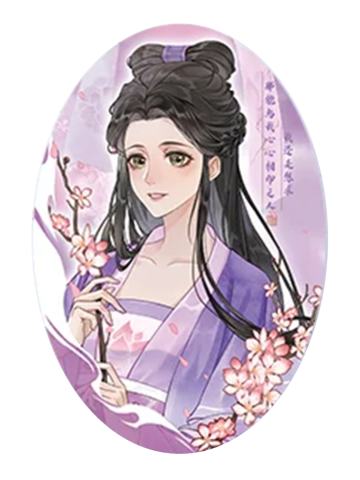 江厌离-花韵染系列吧唧
