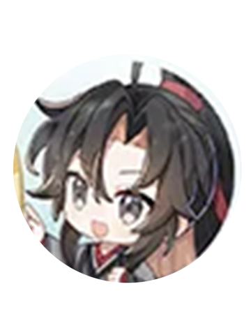 魏无羡2(Q版)-花韵染系列迷你吧唧