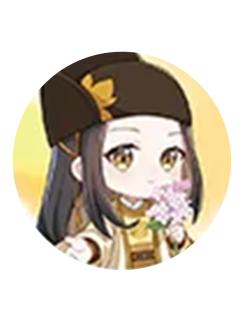 金光瑶(Q版)-花韵染系列迷你吧唧