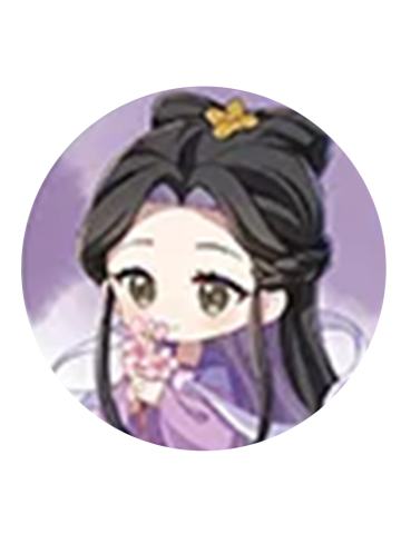 江厌离(Q版)-花韵染系列迷你吧唧