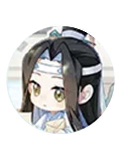 蓝忘机3(Q版)-花韵染系列迷你吧唧