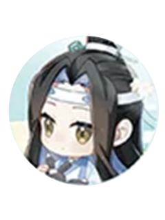 蓝忘机1(Q版)-花韵染系列迷你吧唧