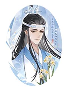 蓝曦臣-花韵染系列吧唧