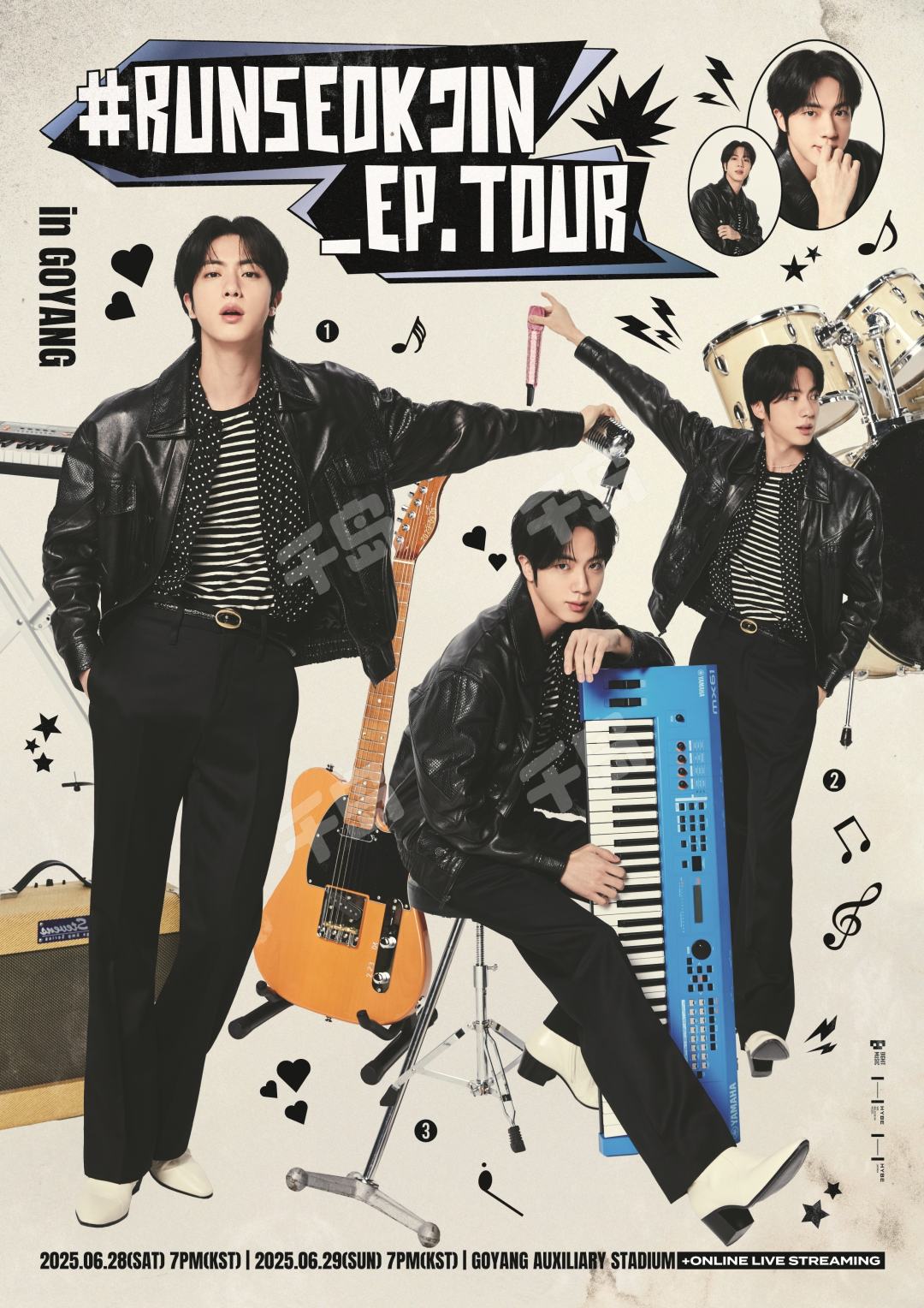 BTS ジン　RUNSEOKJIN EP.TOUR コヤン トレカ day1&2 BTS ジン RUNSEOKJIN EP.TOUR コヤン トレカ day1&2 BTS ジン