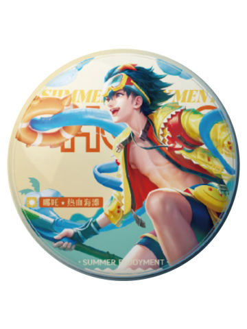 哪吒-不凡玩品第四弹夏日悦享收藏徽章盲盒