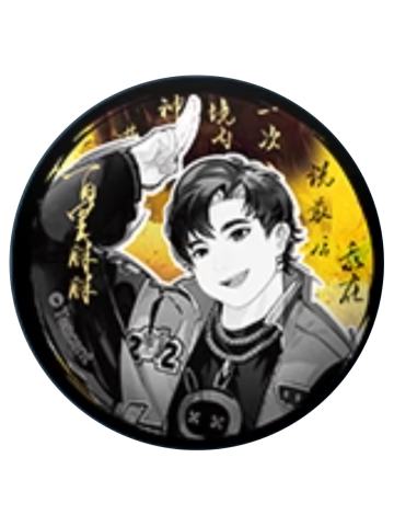 百里胖胖(常规款)-黯夜集结系列徽章