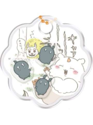 多人1-万代食玩亚克力挂件
