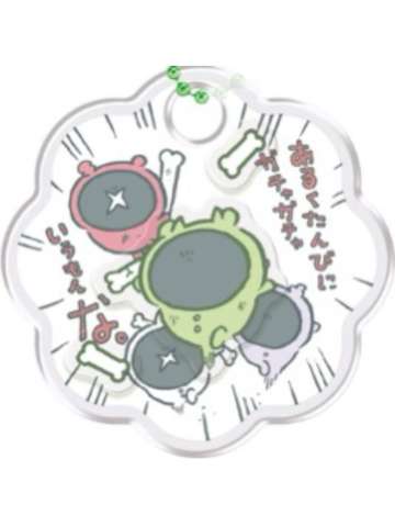 睡衣派对成员-万代食玩亚克力挂件