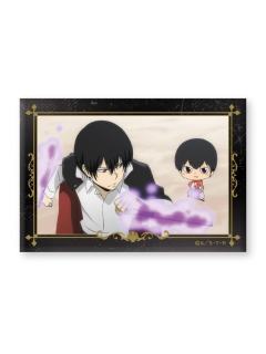 云雀恭弥&风-4WAY黑金纹框场面写可立式方吧唧