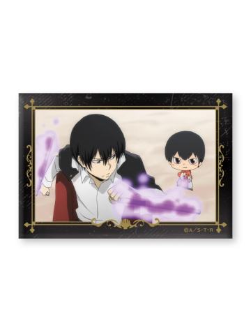 云雀恭弥&风-4WAY黑金纹框场面写可立式方吧唧