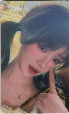 朱虹蓉 mvp巡演主题小卡