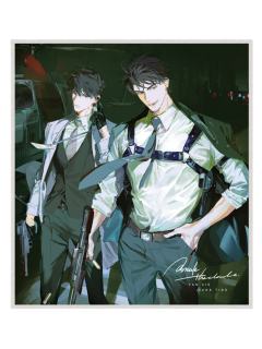 严峫&江停(亚克力色纸)-狩猎时刻周边