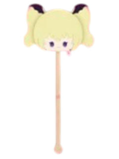 月咏歌呗(毛绒敲敲棒)-动画系列毛绒单领周边 