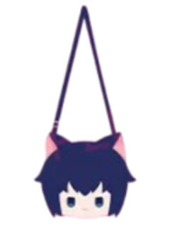 月咏几斗(毛绒斜挎包)-动画系列毛绒单领周边 