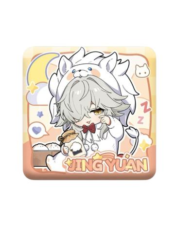 景元-男生宿舍系列Q版方形徽章