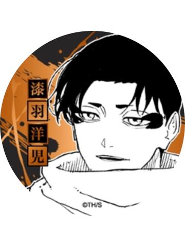 漆羽洋见-js春日祭浮雕吧唧第一弹