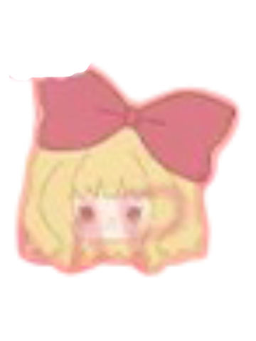 真城璃茉-动画系列毛绒刺绣贴纸