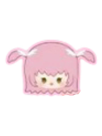 日奈森亚梦-动画系列毛绒刺绣贴纸