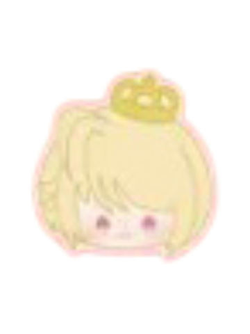 边里唯世-动画系列毛绒刺绣贴纸