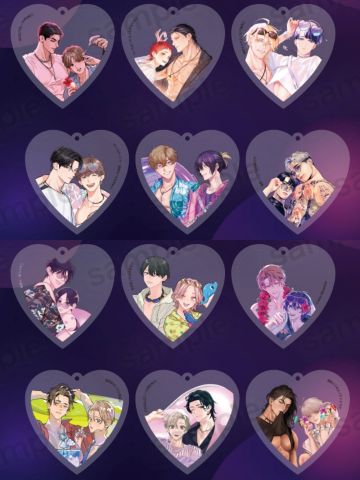 BL Awards 2025 Q弹爱心钥匙扣