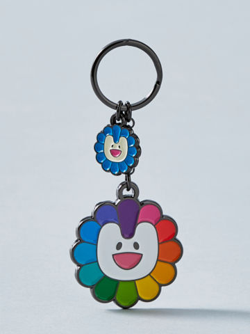 村上隆联名金属钥匙扣 太阳花