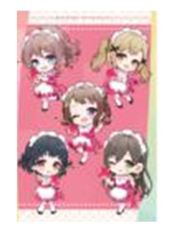 Poppin'Party-甜品天堂联动特典明信片