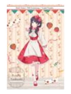 二叶筑紫-甜品天堂联动特典明信片