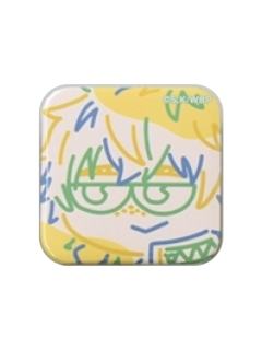 榆井秋彦-JIRORI呆傻迷你烫金徽章