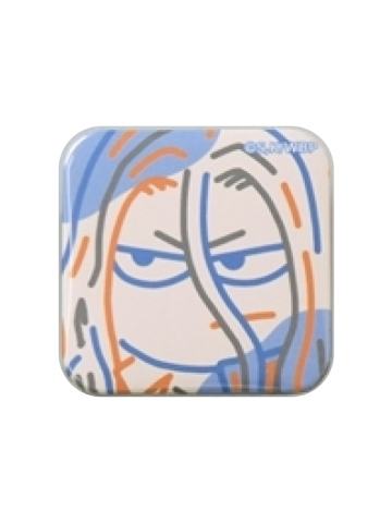 杉下京太郎-JIRORI呆傻迷你烫金徽章