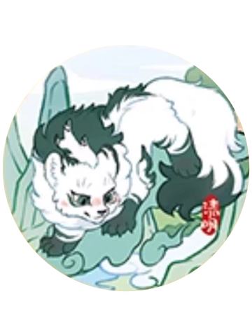 白泽(清明)-二十四节气马口铁徽章