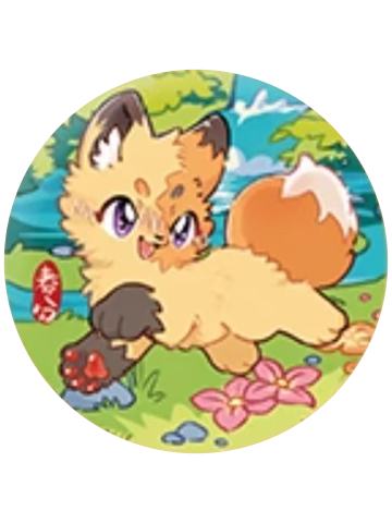 美美(春分)-二十四节气马口铁徽章