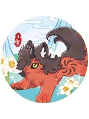 擎火(小寒)-二十四节气马口铁徽章