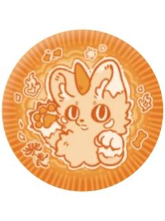 谛听-小饼干系列马口铁徽章